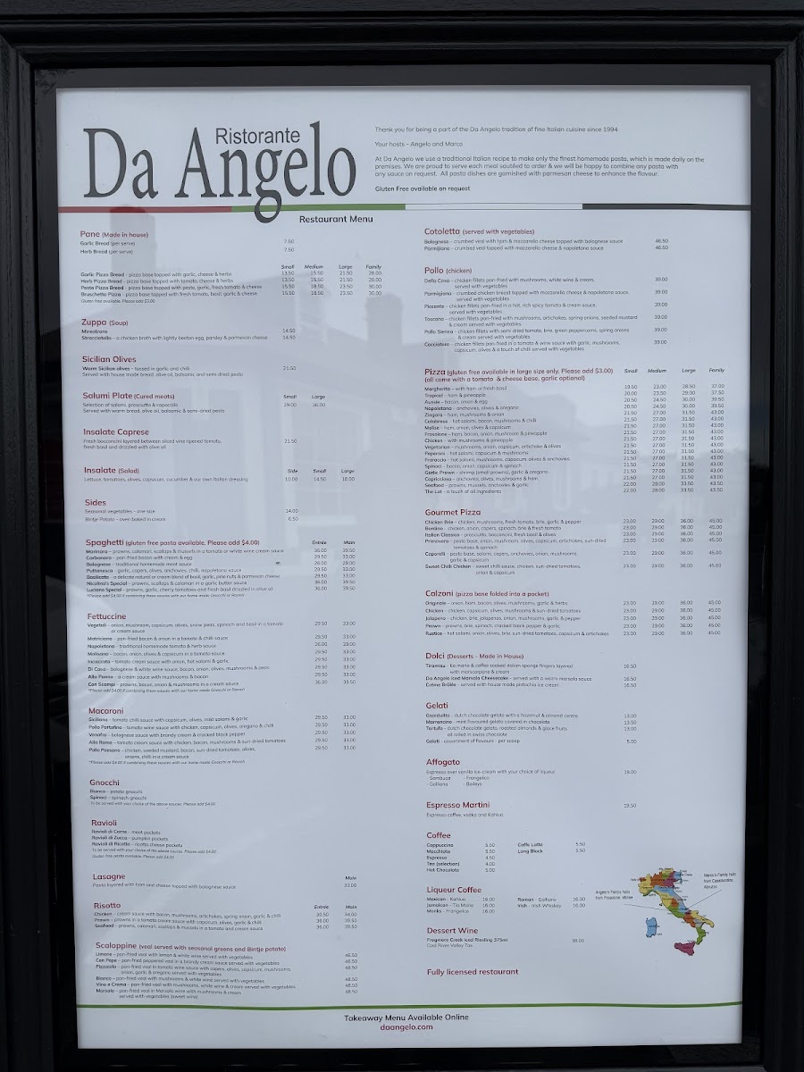 Menu Da Angelo Ristorante-3
