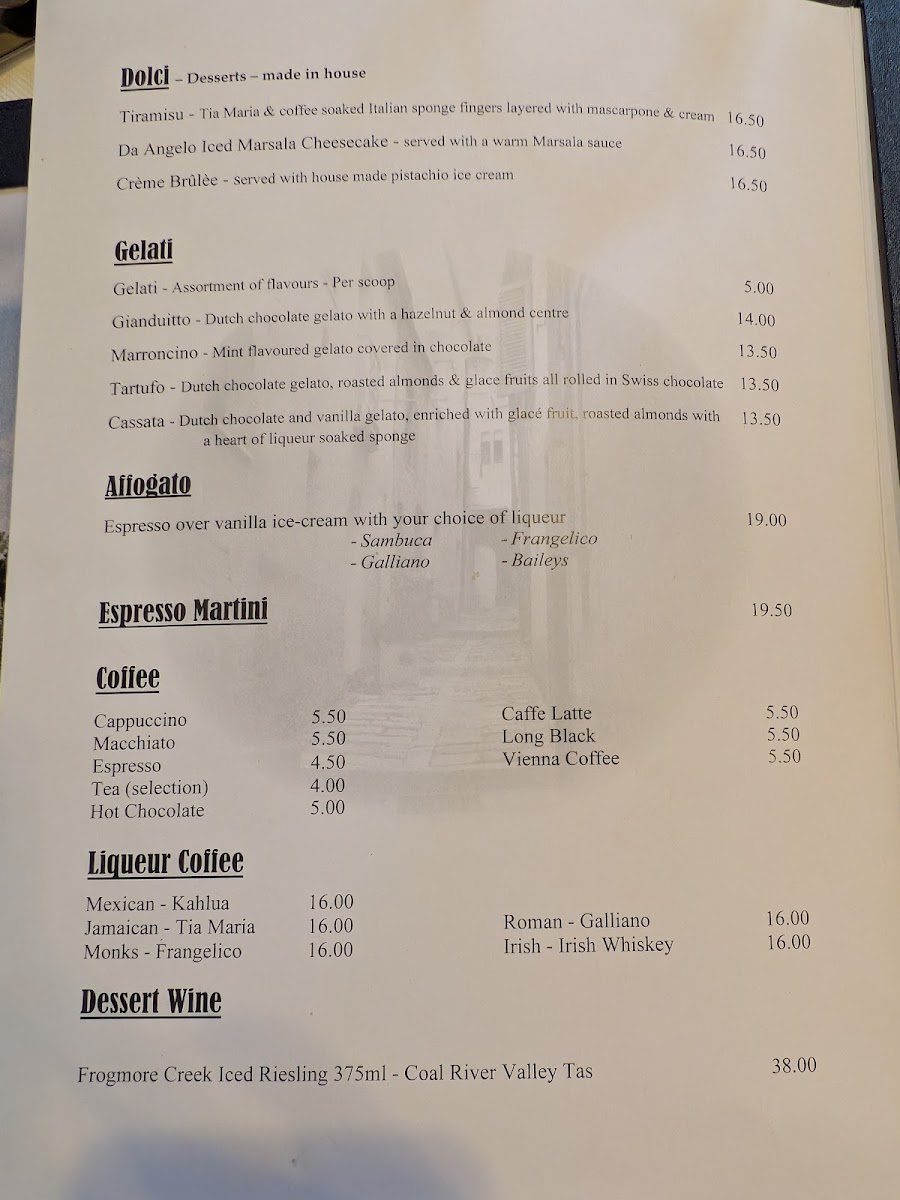 Menu Da Angelo Ristorante-8